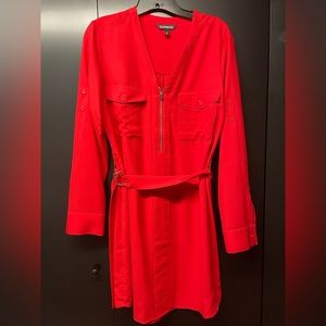 NWOT red Express dress